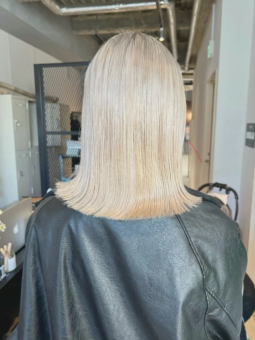 セミロング カット ヘアカラー 大澤 叶方のヘアスタイル
