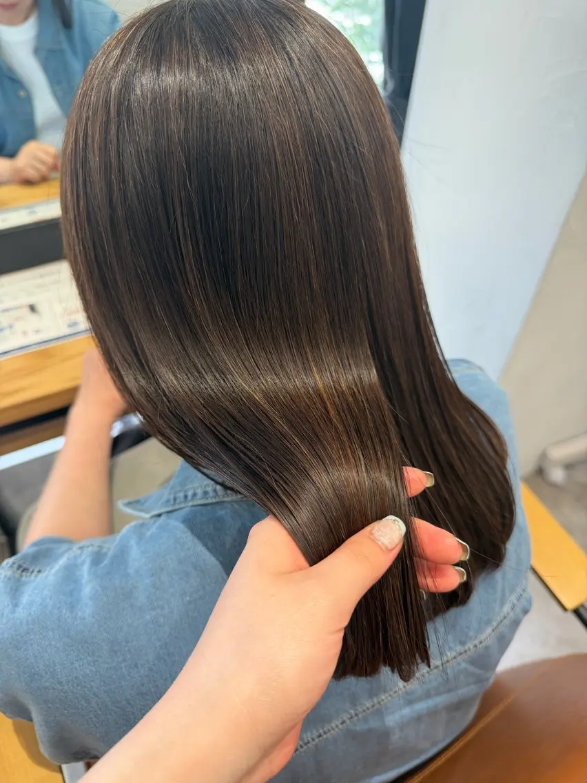トリートメント 💟艶カラー・トリー トメント/リサ🤍のヘアスタイル