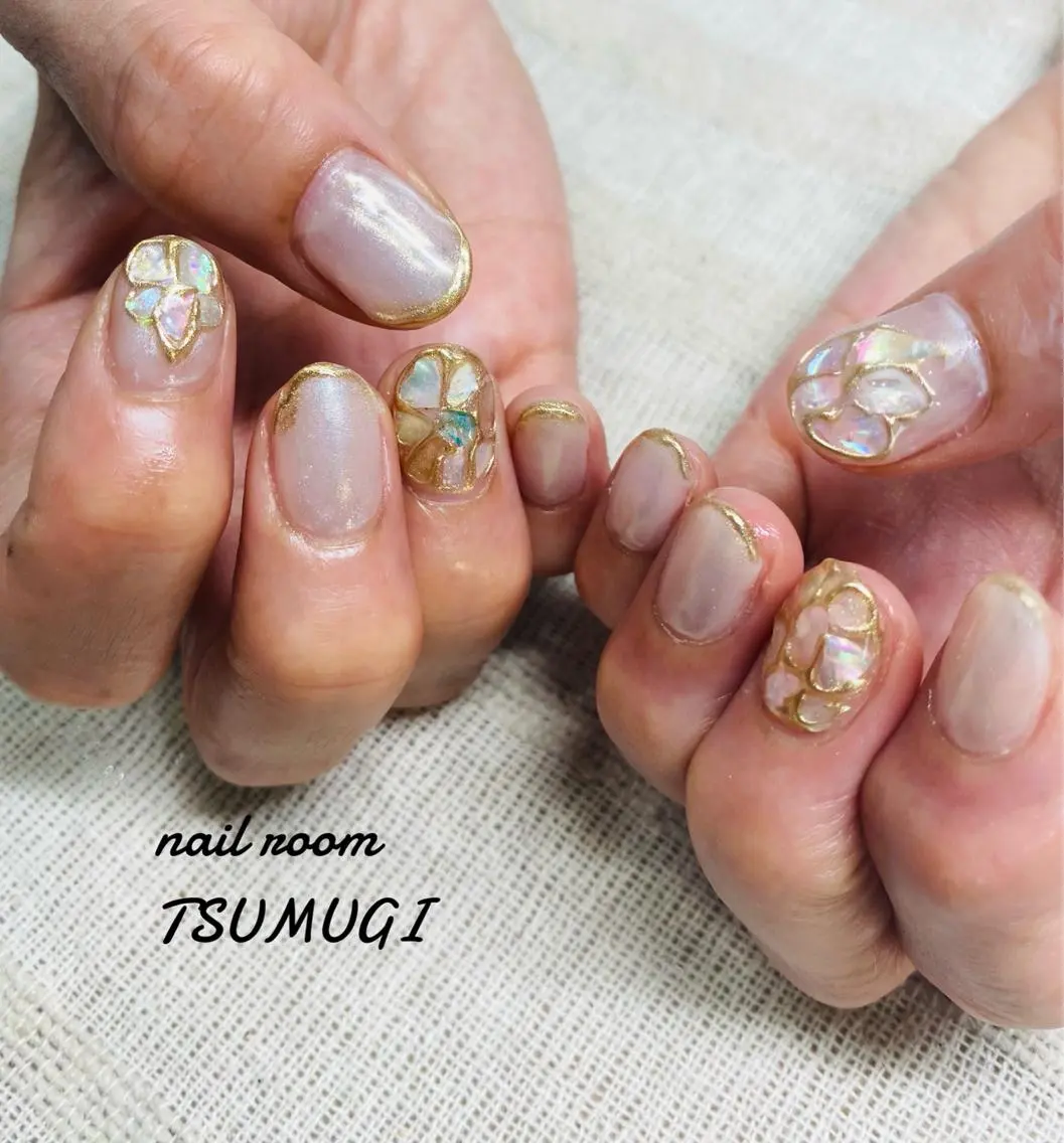 ネイル nailroom TSUMUGIのネイルデザイン