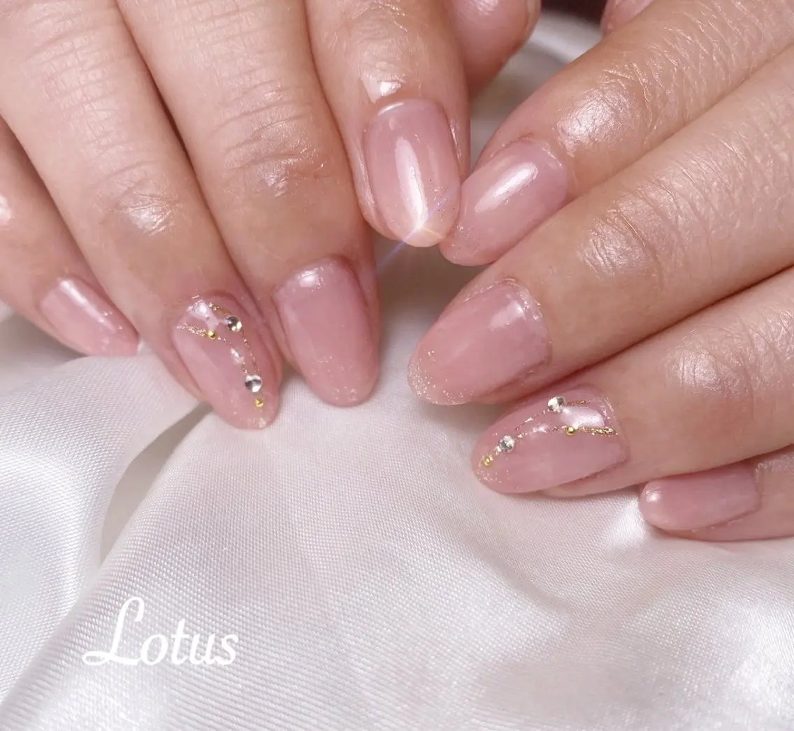 ネイル ハンドネイル ネイル＆脱毛 Lotus🌸のネイルデザイン
