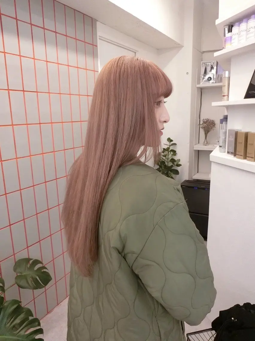 ロング 💍モテる艶髪 透明感カラー💖のヘアスタイル