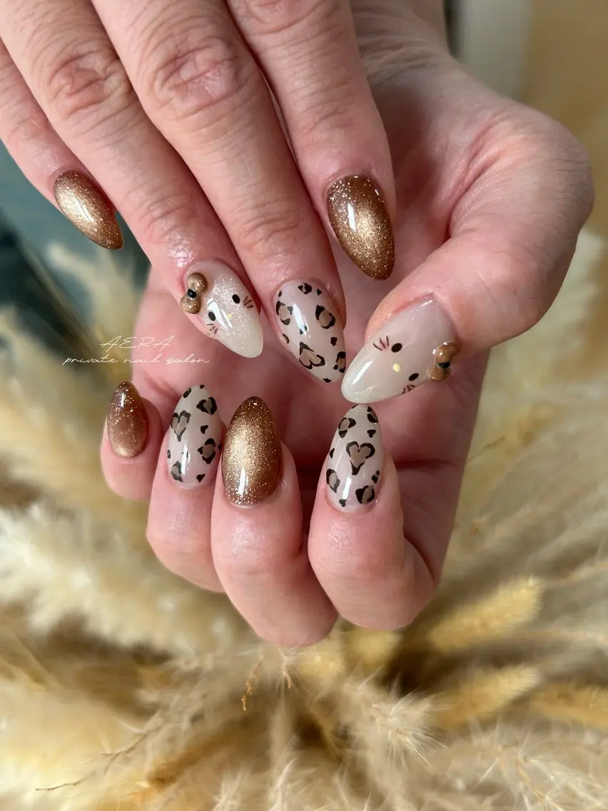ネイル AERA nail shino🐱⸝꙳のネイルデザイン