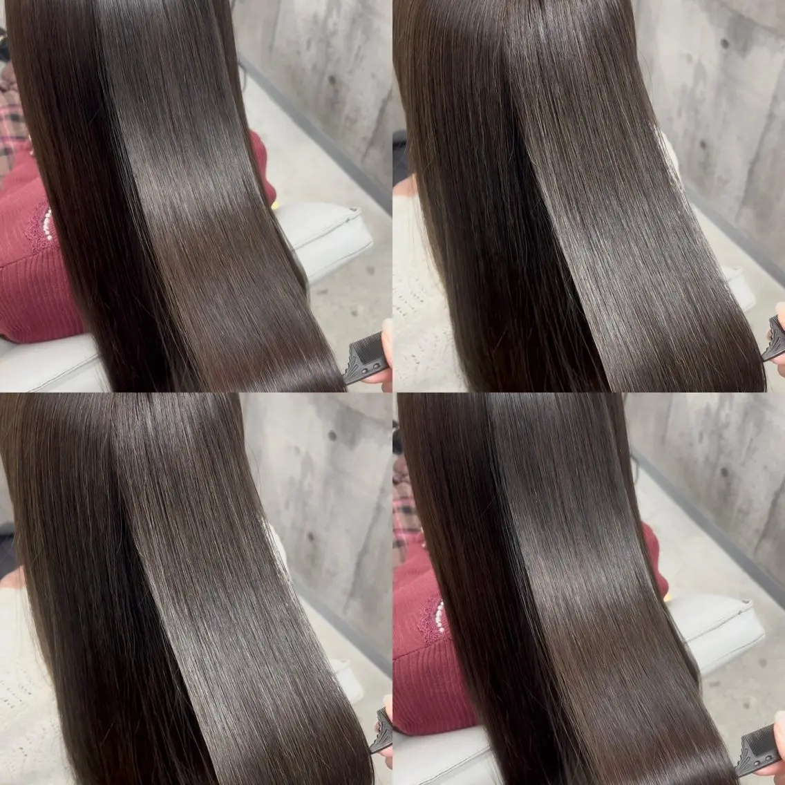 ロング カラー パーマ ブリーチ ハイライトカラー インナーカラー ハイライト 髪質改善 三宮/髪質改善 /縮毛矯正美髪カラーのヘアスタイル
