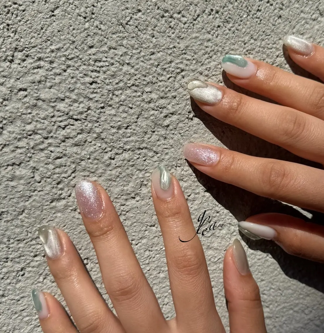 ネイル ハンドネイル gleam✴︎ sayakaのネイルデザイン