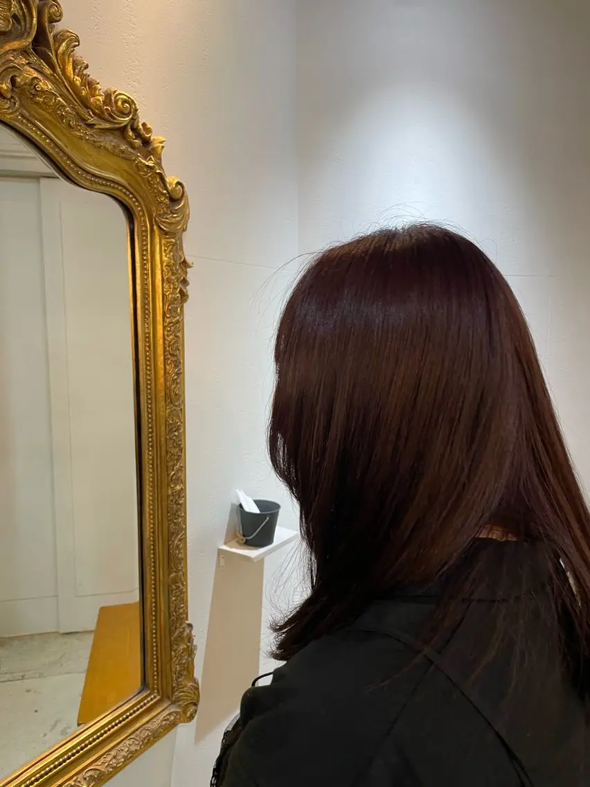 カラー ヘアカラー トリートメント rii 🫧透明感カラーのヘアスタイル