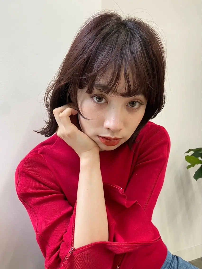 ショート カラー ヘアカラー 夢 菜のヘアスタイル