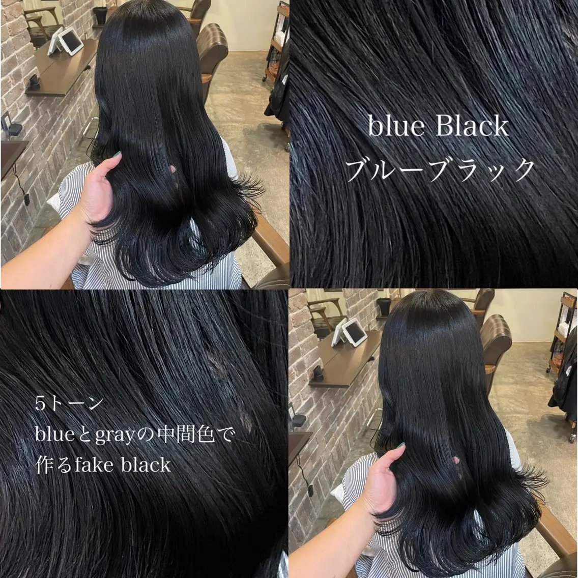 ロング カラー 🧸顔周りカット /透明感🎀のヘアスタイル