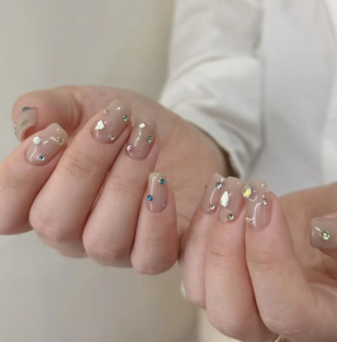 ネイル ハンドネイル ハンドケア 🍑 momo_nailのネイルデザイン