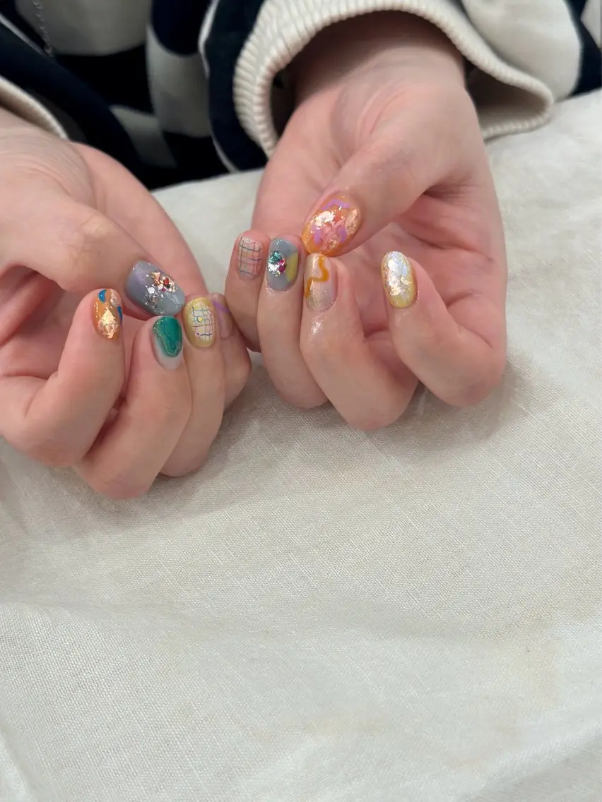 ネイル ハンドネイル w*ange MAOのネイルデザイン