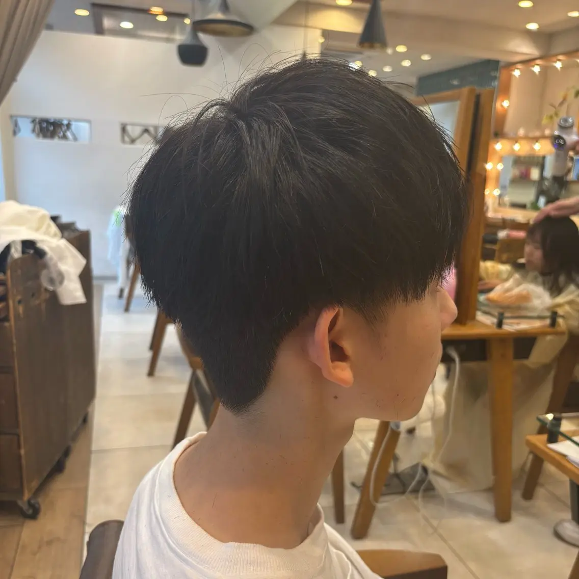 メンズ 新原 陽那のヘアスタイル
