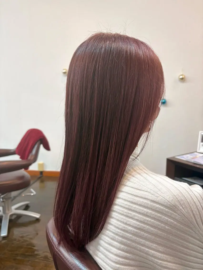 ロング ピンクラベンダー 🫧 YUNA 🫧のヘアスタイル