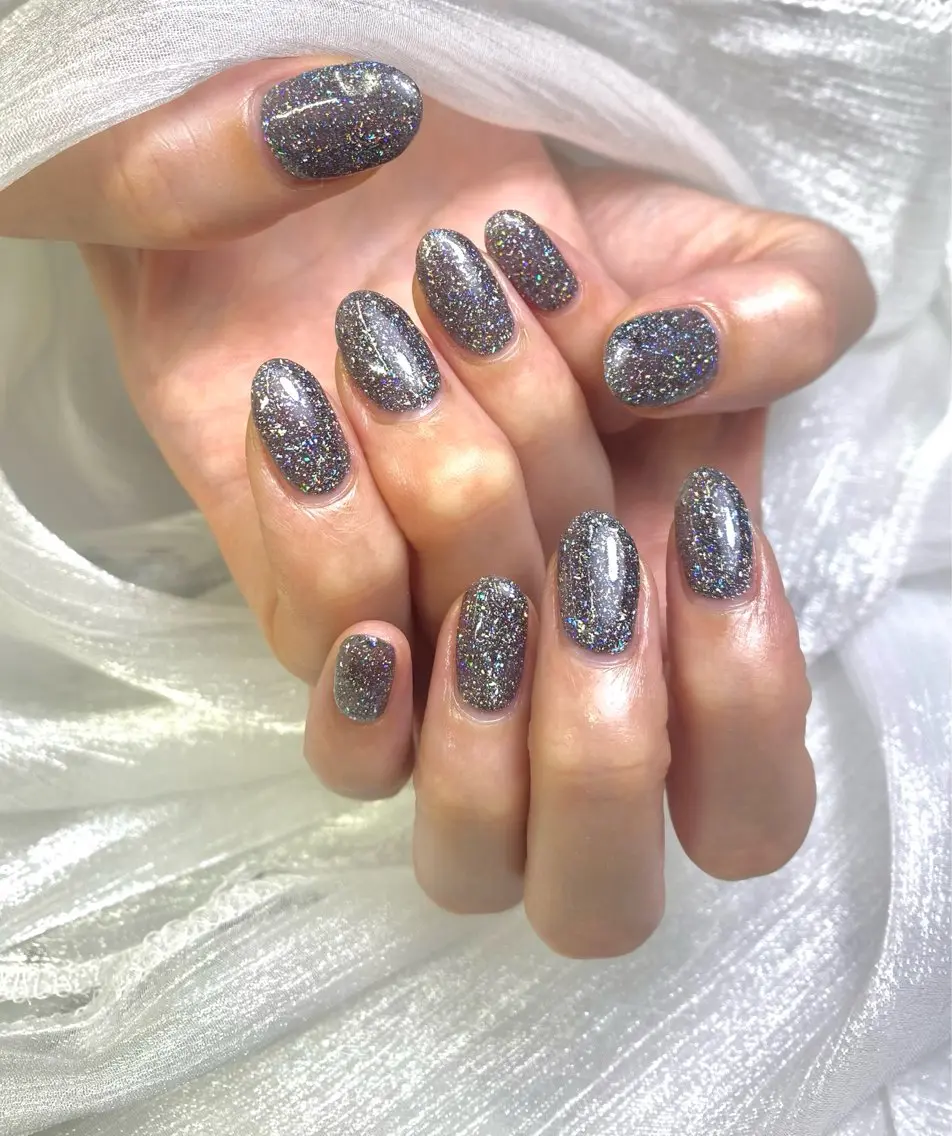 ネイル フラッシュネイル マグネットネイル 錦糸町 mi_nailのネイルデザイン