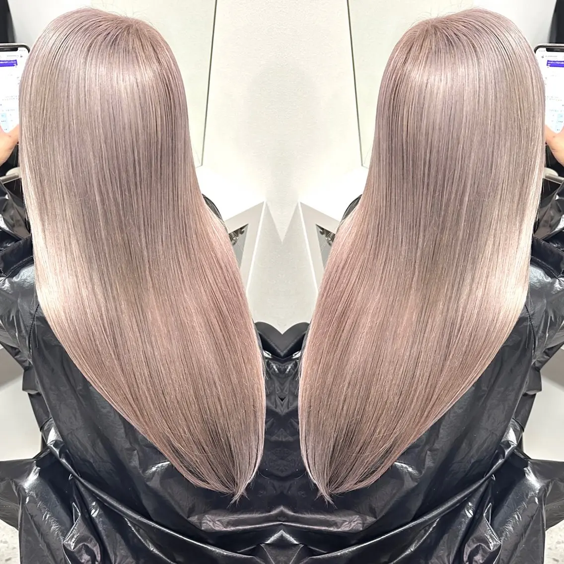 ロング カラー 糸川 伸樹のヘアスタイル