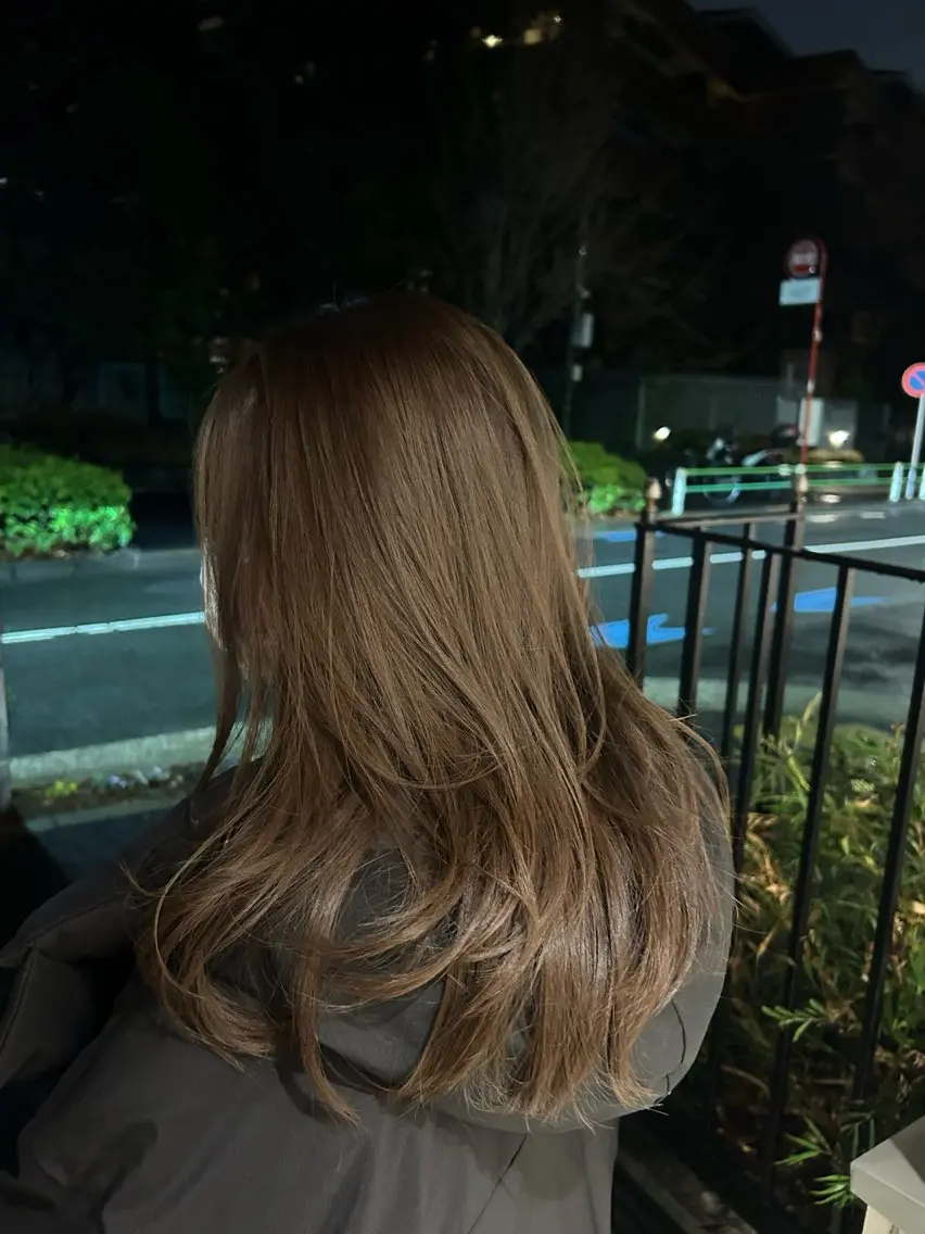 カラー Rei /渋谷のヘアスタイル