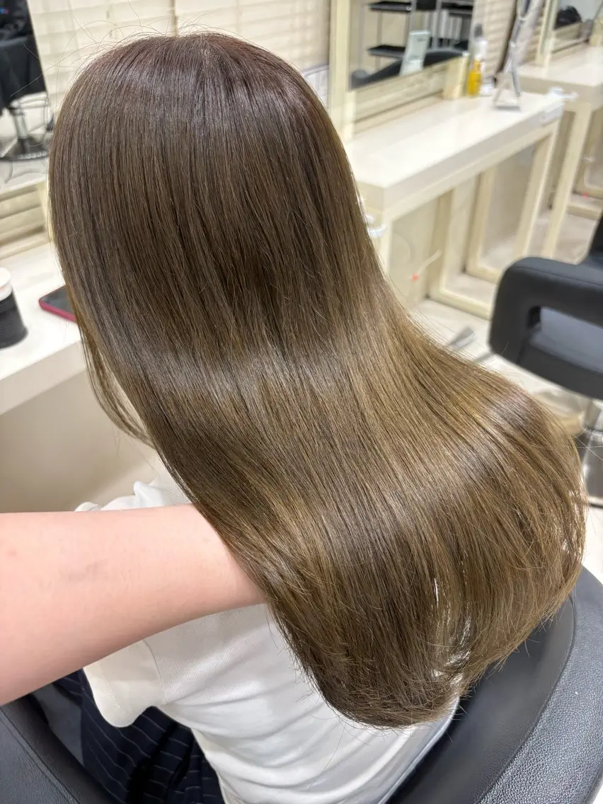 ロング カラー ヘアカラー 💕мei 透明感カラー💕のヘアスタイル