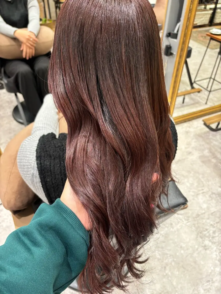 カラー ヘアカラー トリートメント 🍎エクステ/暖色 カラー🍎あyaかのヘアスタイル