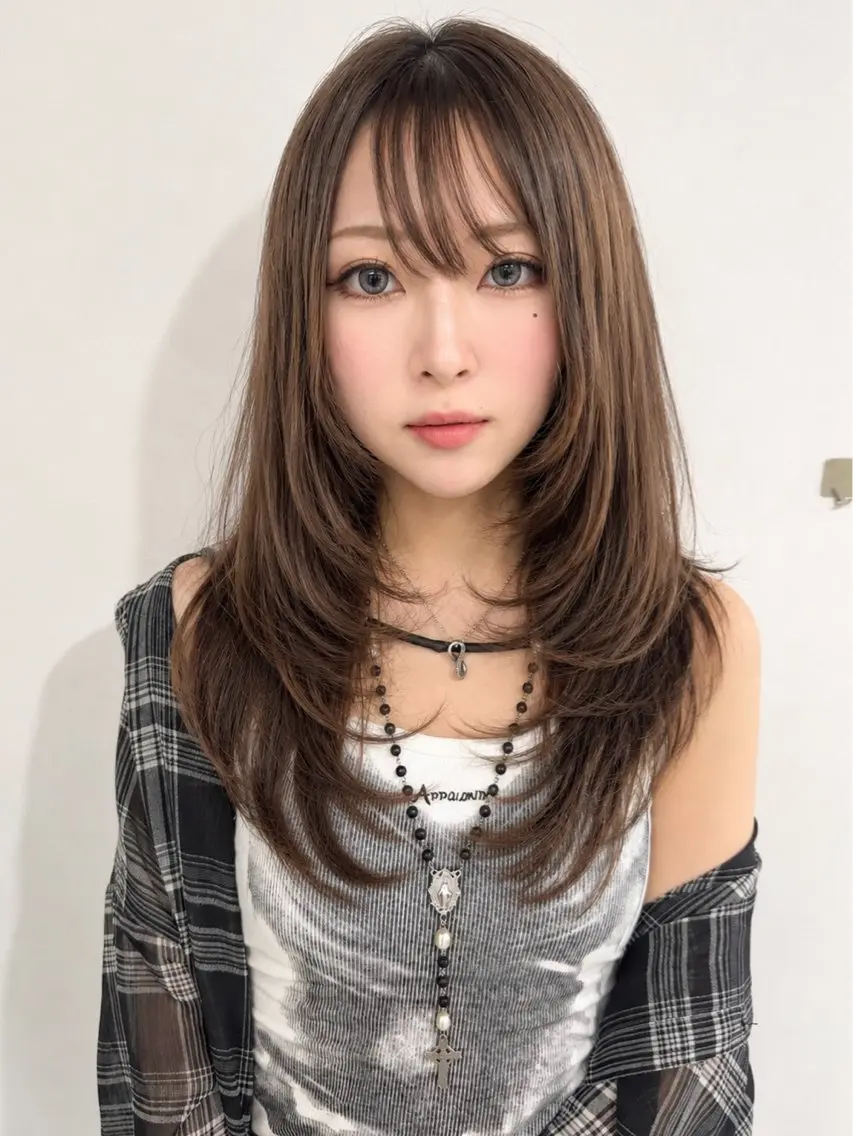 セミロング カット 🍀お悩み改善憧れの 美髪　小林風雅のヘアスタイル