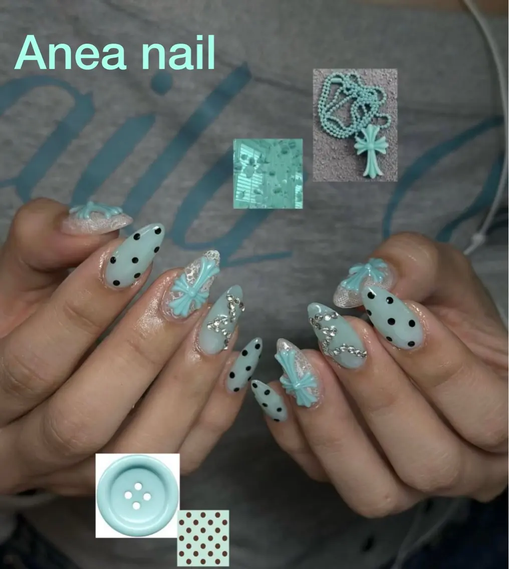 ネイル 長さ出し ネイルチップ Anea Nailのネイルデザイン