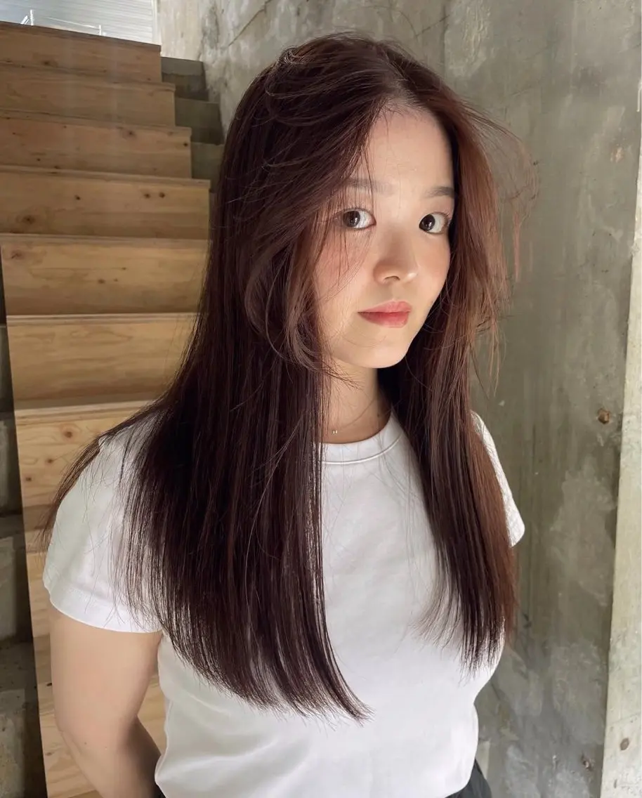 セミロング カラー カット ヘアカラー トリートメント misa___boo MISAのヘアスタイル