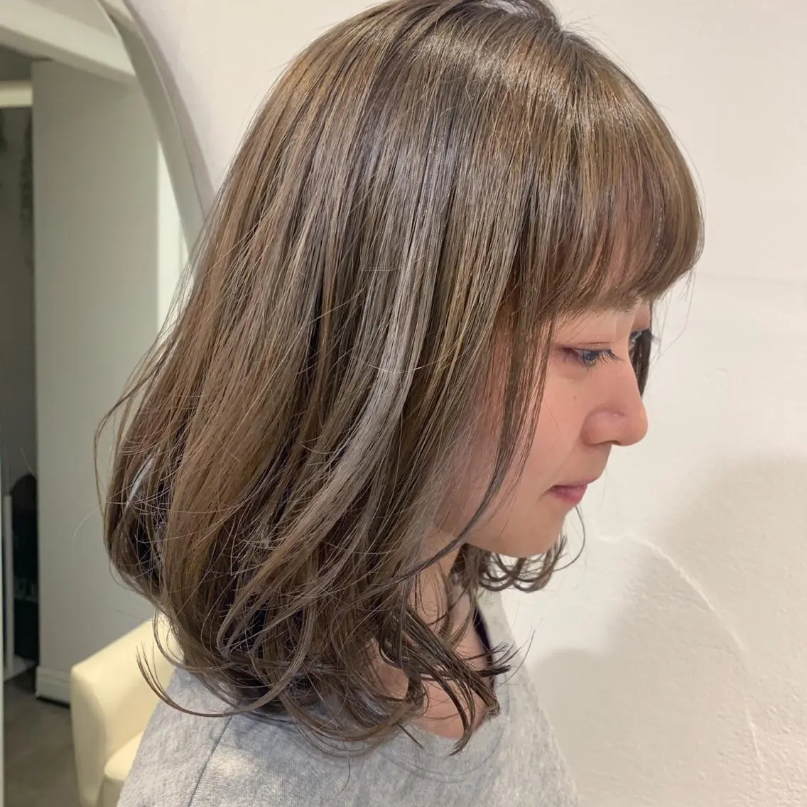 ミディアム . AYUKAのヘアスタイル