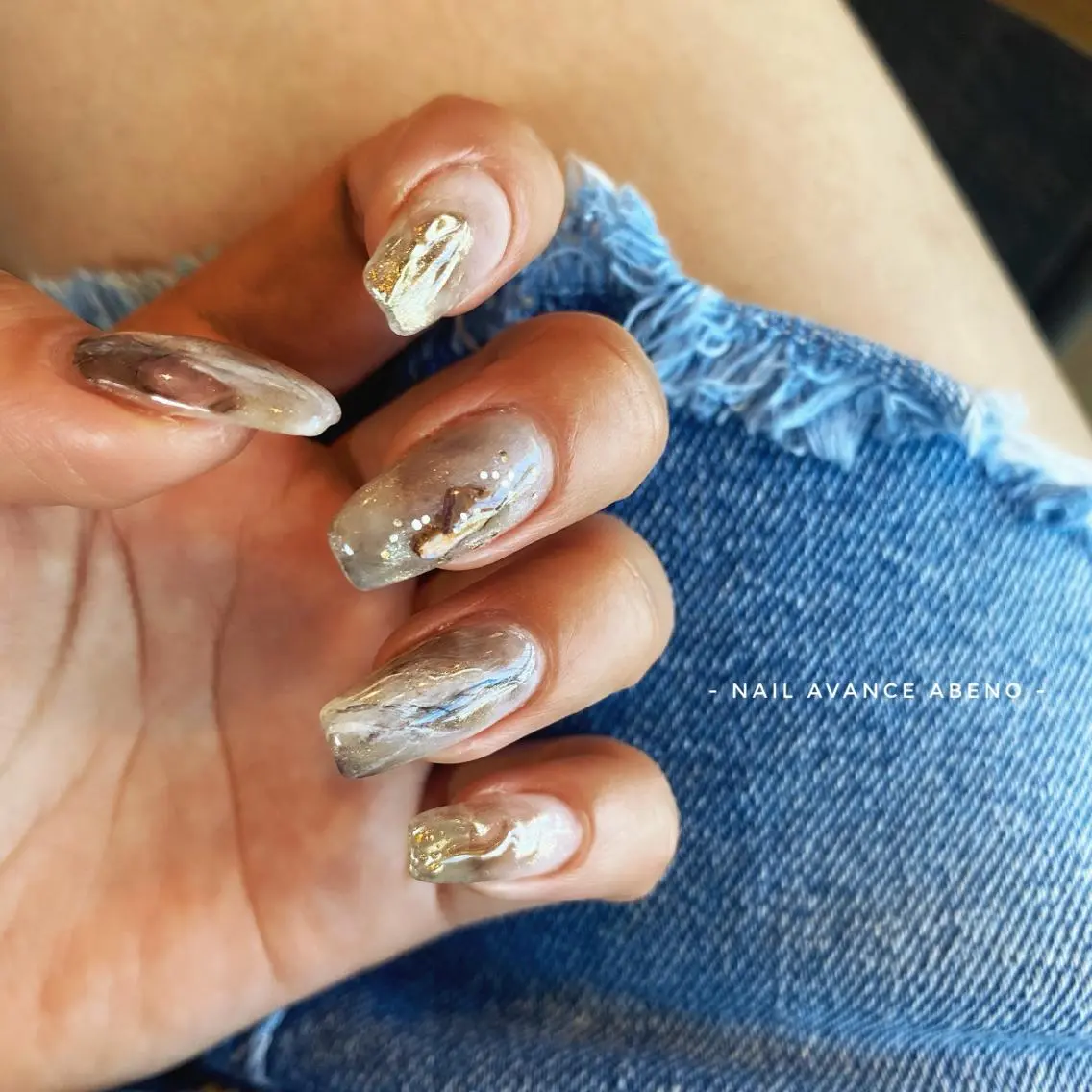 ネイル ブラウン NailAVANCE miyuのネイルデザイン