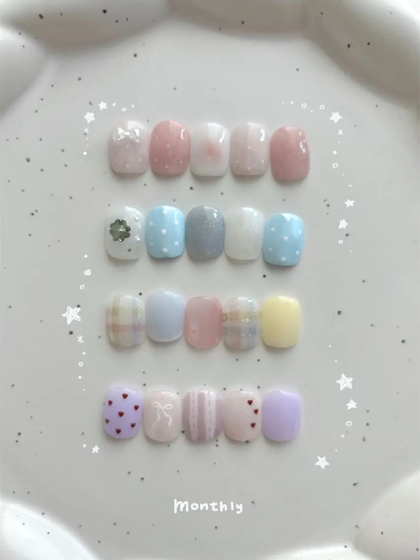 ネイル my little 𖠿 .゜のネイルデザイン