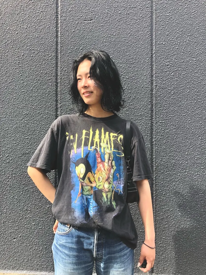 ミディアム パーマ 原田 慎吾のヘアスタイル