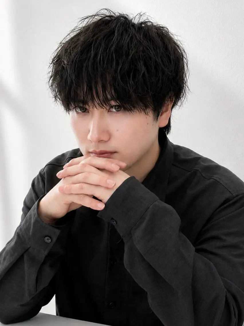 ミディアム カラー パーマ ヘアアレンジ メンズ メンズZina代表 田端 麗治のヘアスタイル