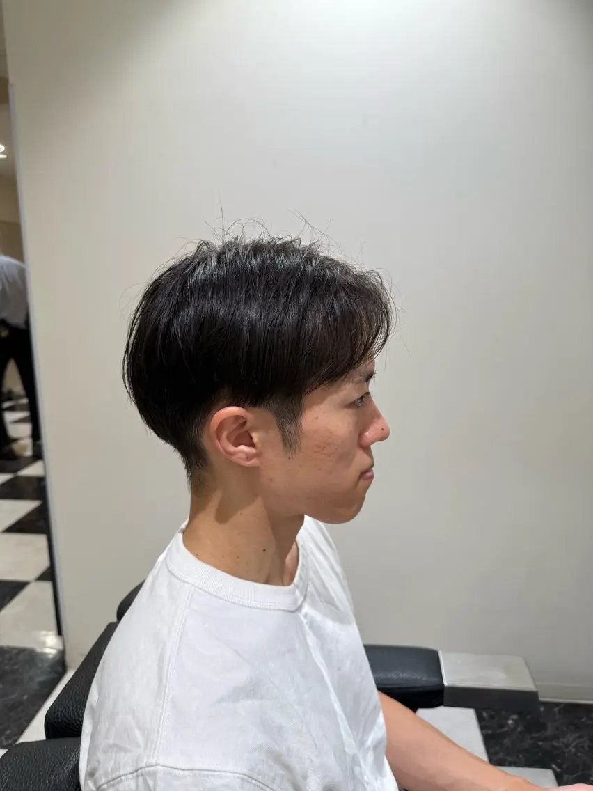 ミディアム メンズ 三ノ輪理容師 長峯丈士のヘアスタイル