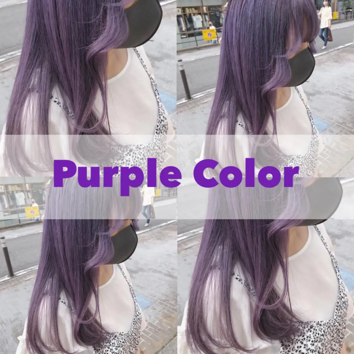ロング シールエクステ ボブ エクステ 髪質改善 韓国風ヘア ワンズリー中明度 店舗公式のヘアスタイル