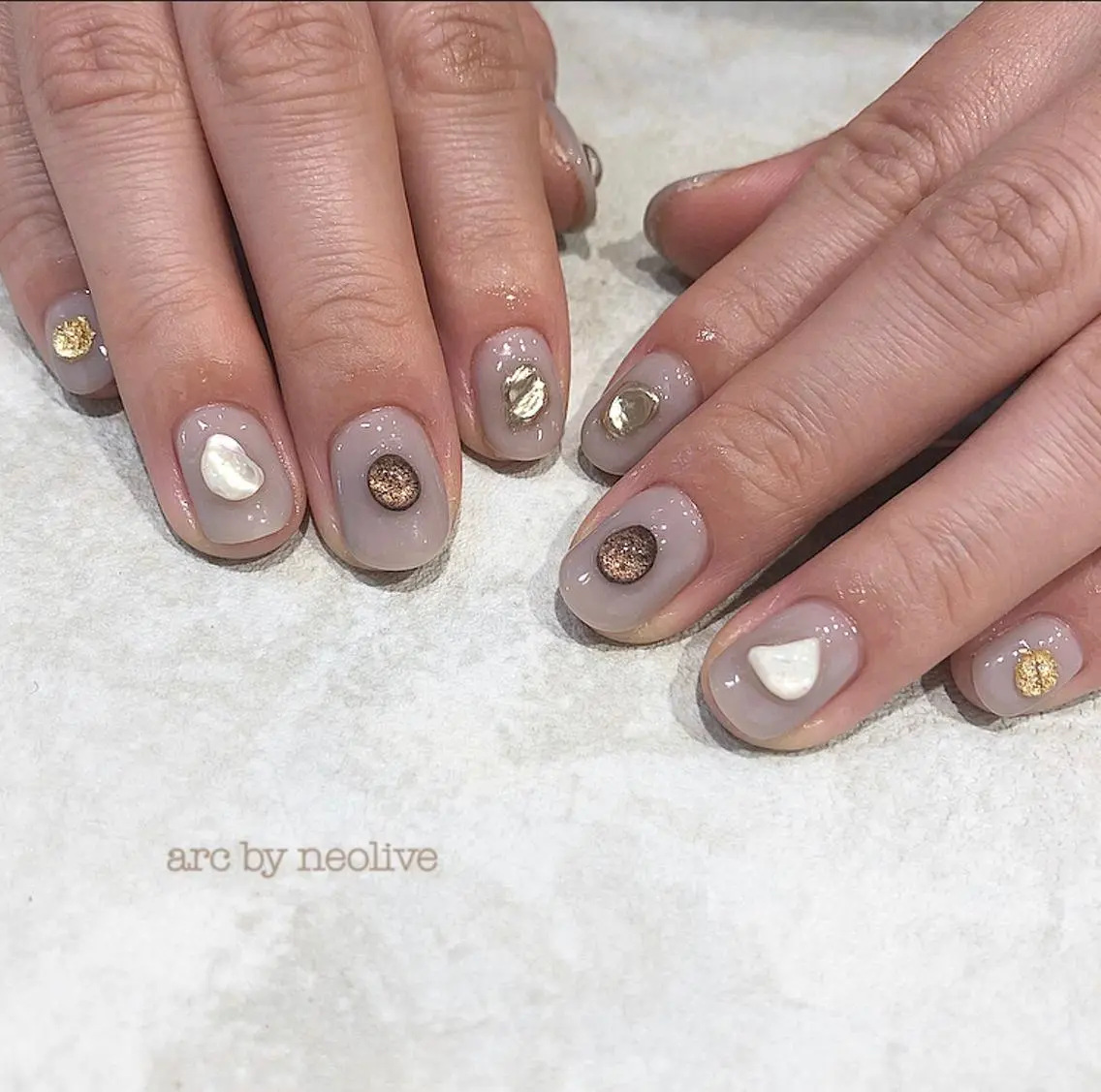 ネイル ニュアンスネイル rina eye&nailのマツエク・マツパデザイン