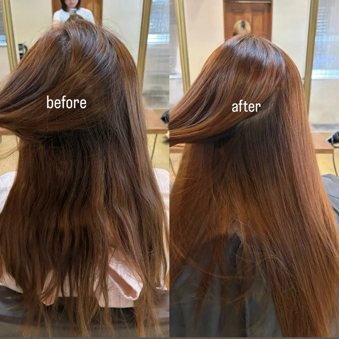 ロング 縮毛矯正 elk. SALA🫧のヘアスタイル