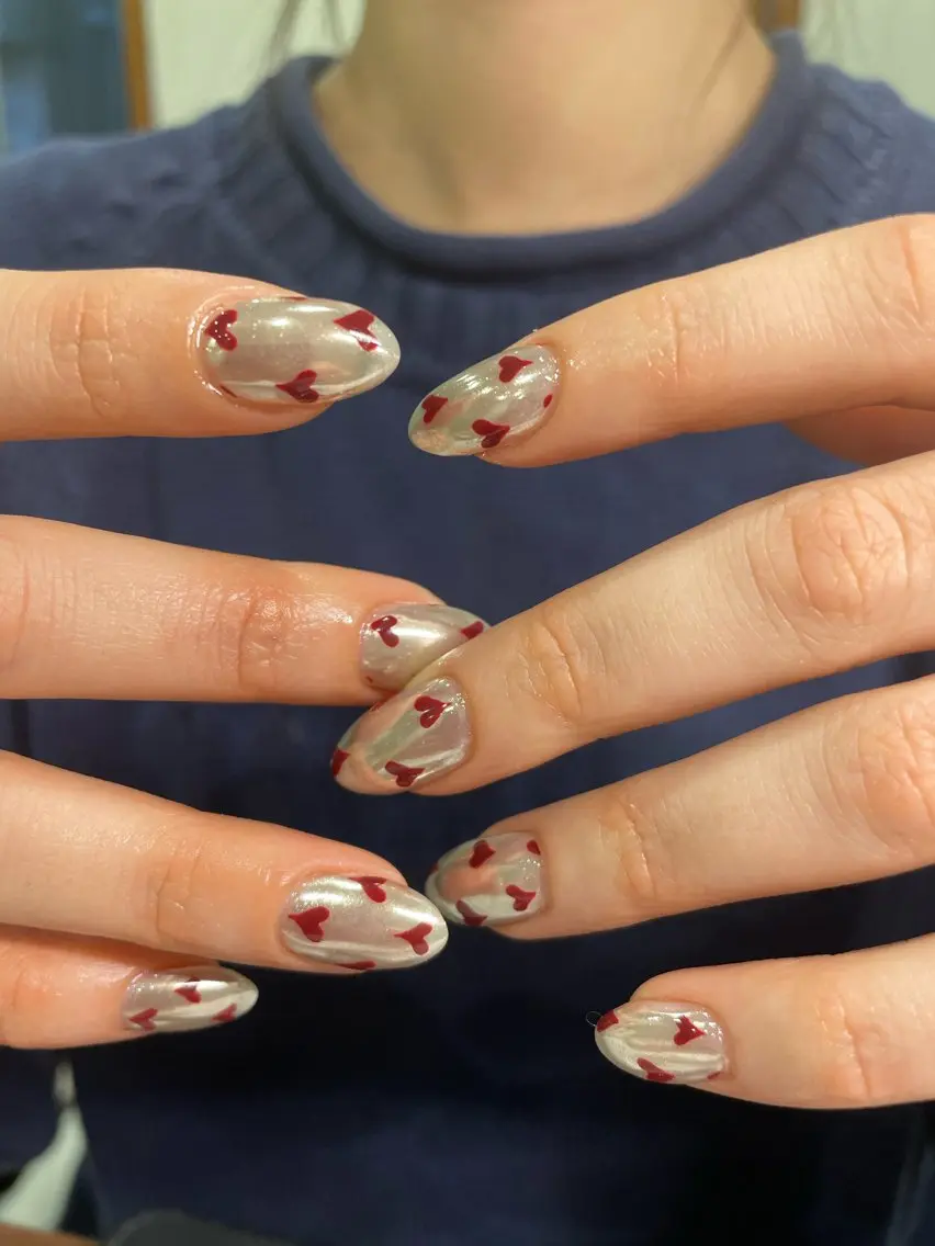 ネイル ミラーネイル ハンドネイル Ricnail☾ ayanoのネイルデザイン