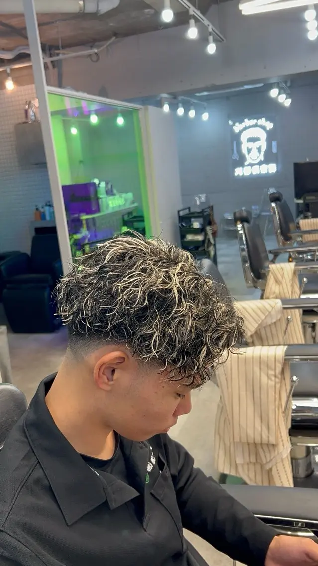 カラー パーマ 【刈部倶楽舞】 福岡 大芽のヘアスタイル