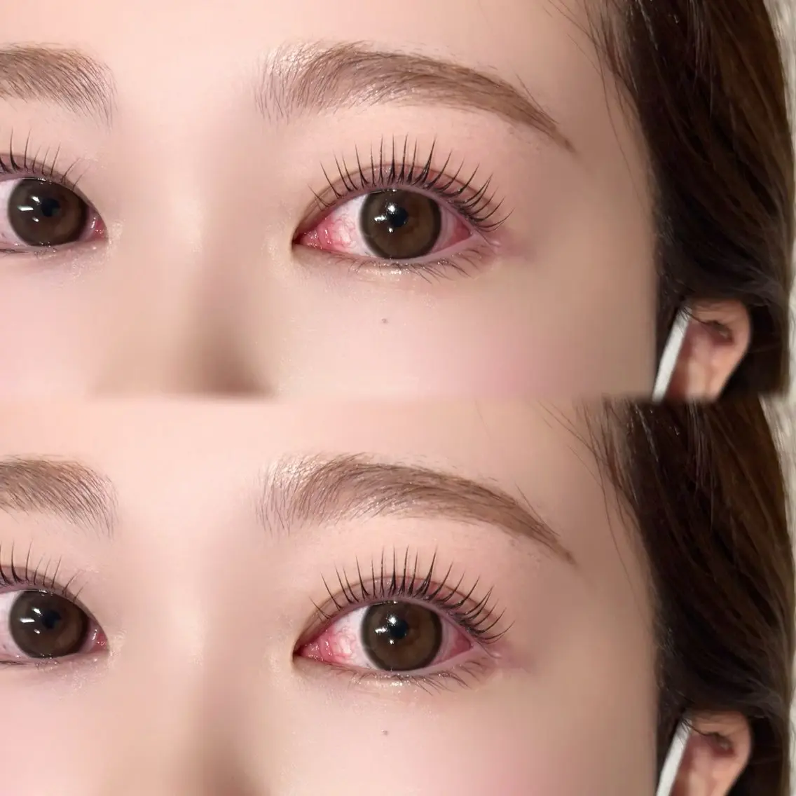 【当日予約限定⭕️】眉毛ワックス脱毛＋アッパーリフトカール(まつ毛パーマ)🐰🎀の写真