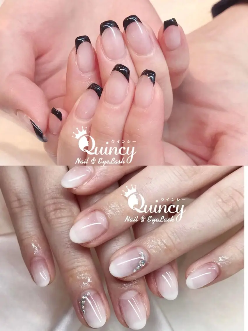 【Handジェル】スキンカラー込み！フレンチ/カラーグラデーションの写真