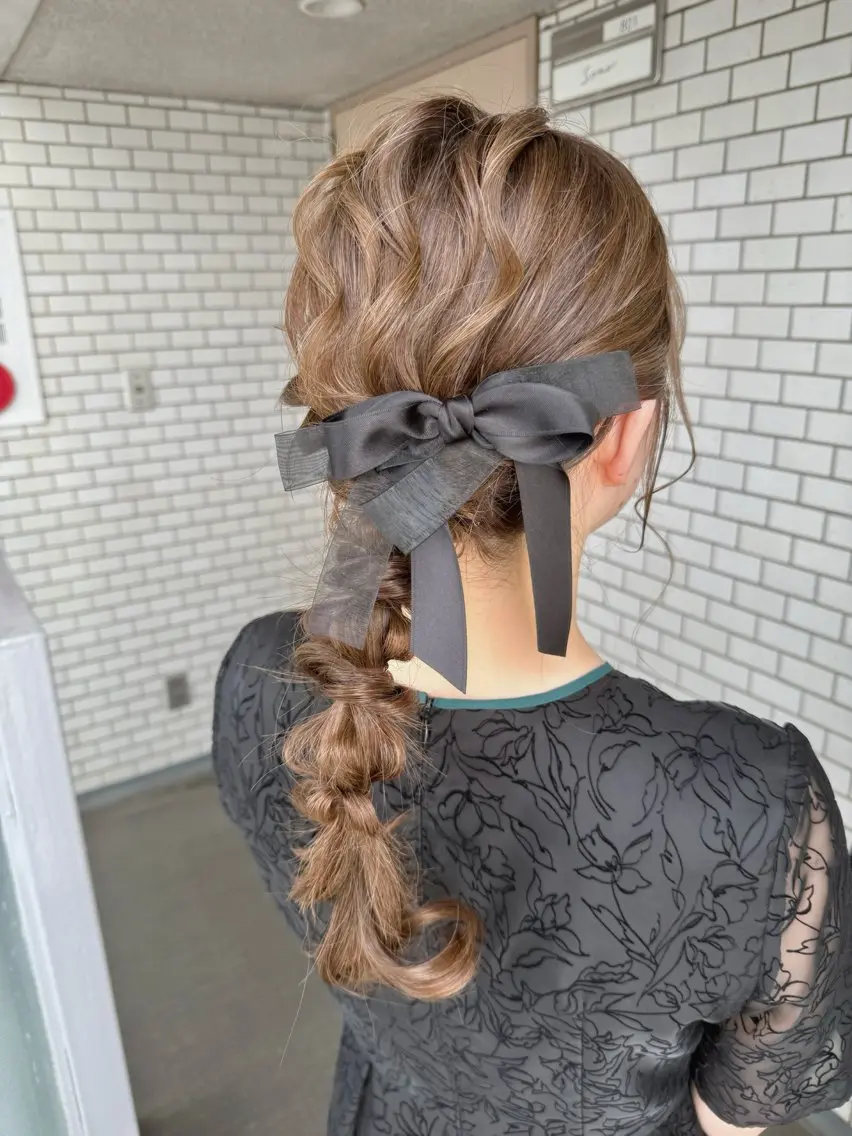 ヘアアレンジ デート 🎀韓国ヘアメイク /参列ヘア/neneのその他イメージ