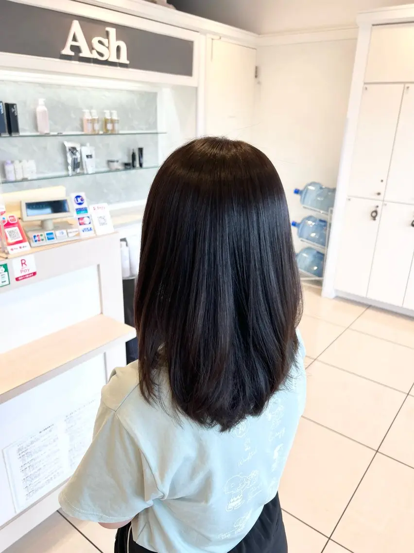 ミディアム カット 金子 直樹のヘアスタイル