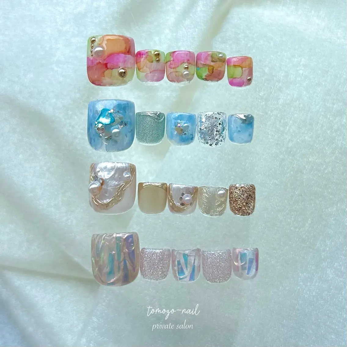 ネイル フットネイル tomozo. nailのネイルデザイン