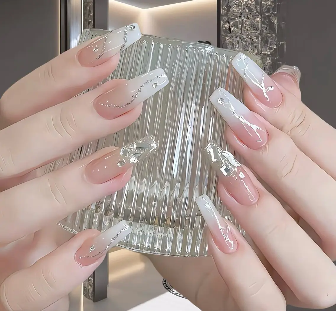 ネイル オーロラネイル チークネイル フットネイル フレンチネイル ジェルネイル NEW NAIL💞 yukiのネイルデザイン