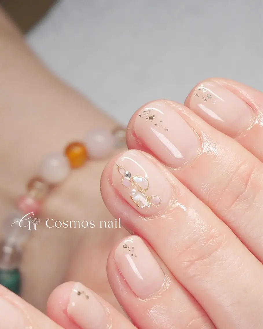 カラー cosmosnail /自爪に優しいネイルのネイルデザイン