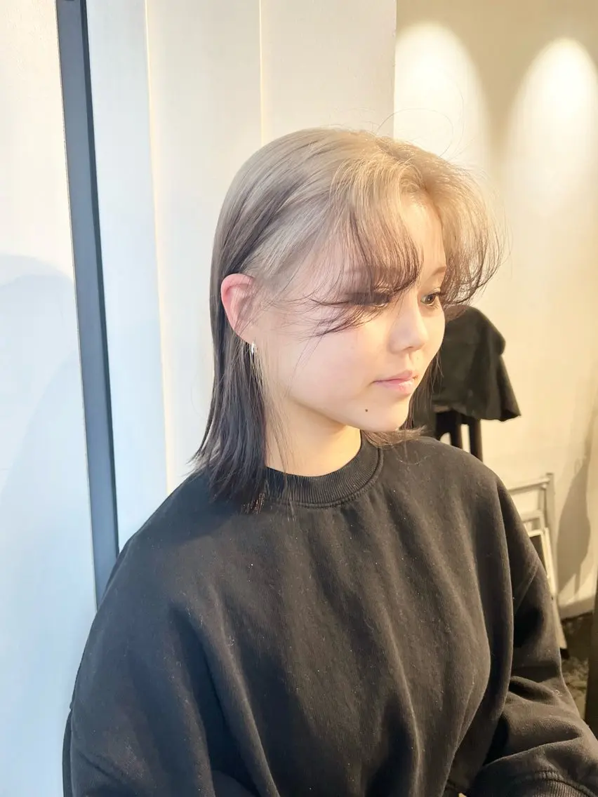セミロング カラー ヘアカラー トリートメント HARU//原宿🤍 リピート率NO.1のヘアスタイル