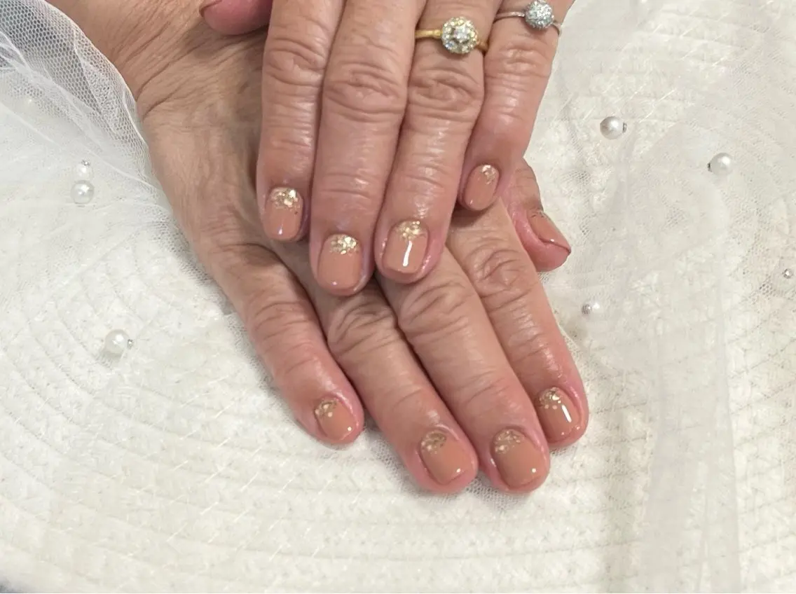 ネイル ジェルネイル キラキラネイル ラメ(グリッター) nail.add. miyukiのネイルデザイン
