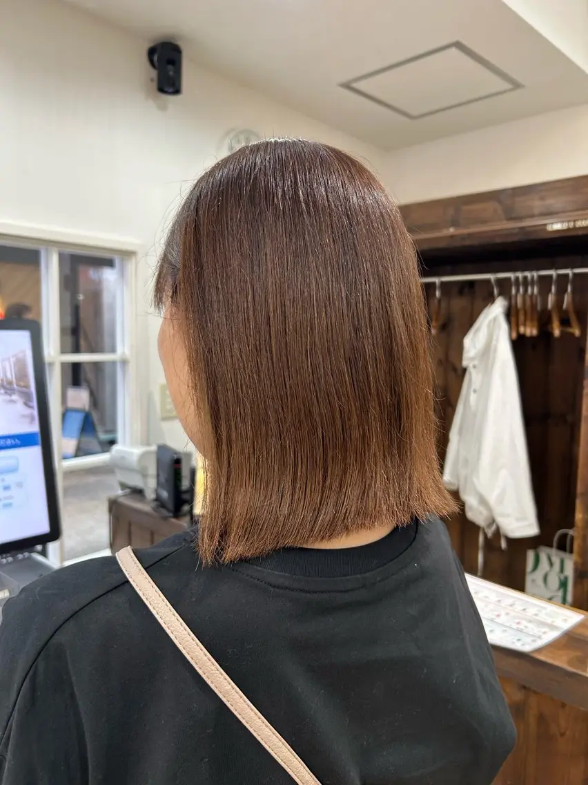 ✂️カット(カットモデル)+カラー🍒minimo限定価格¥8900✨スタイリストチェックあり◎の写真