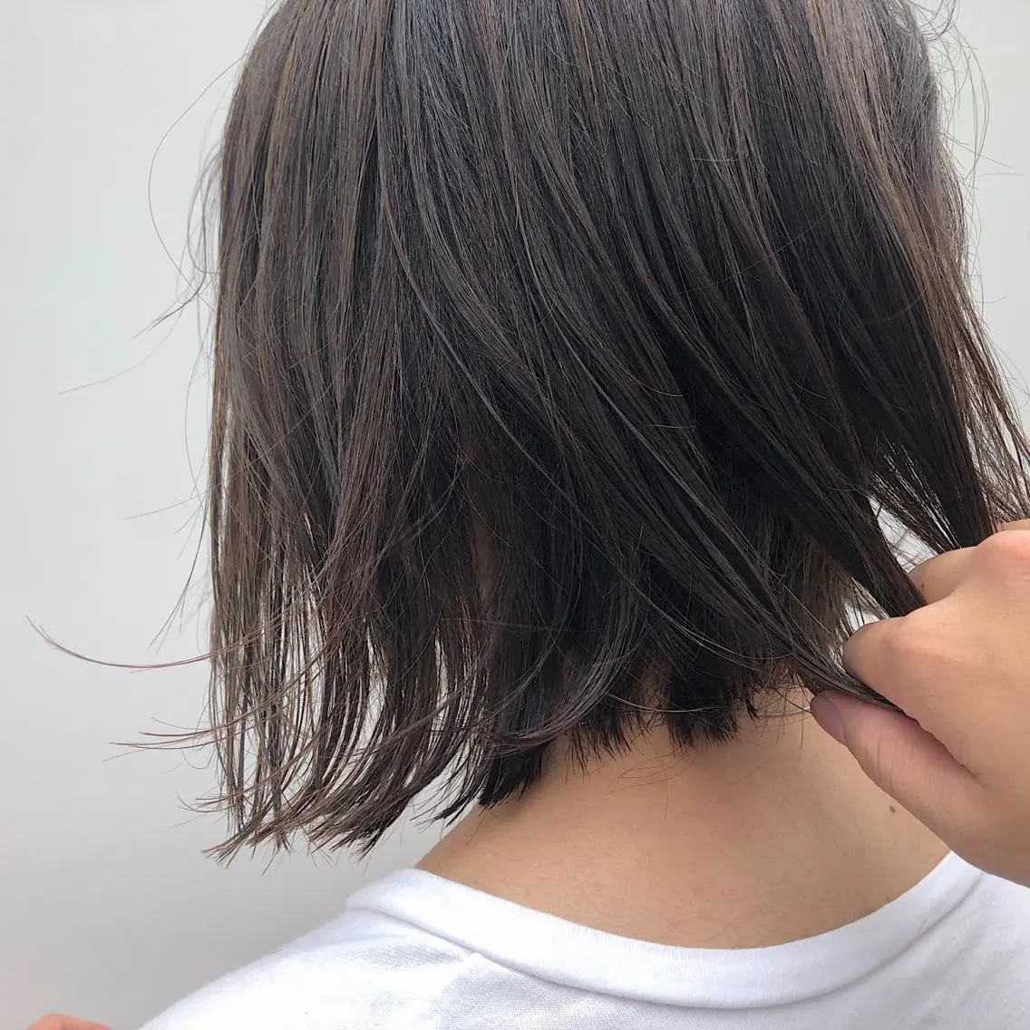 ミディアム ヘアカラー トリートメント FERIAあべの KARINのヘアスタイル