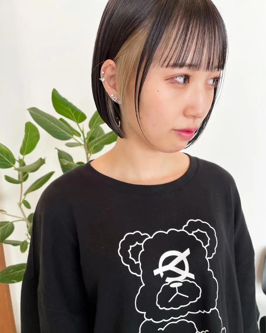 ☂️🌈🦄✂️【アンブレラカラー(ポイントブリーチ+全体カラー)+トリートメント】✂️🦄🌈の写真