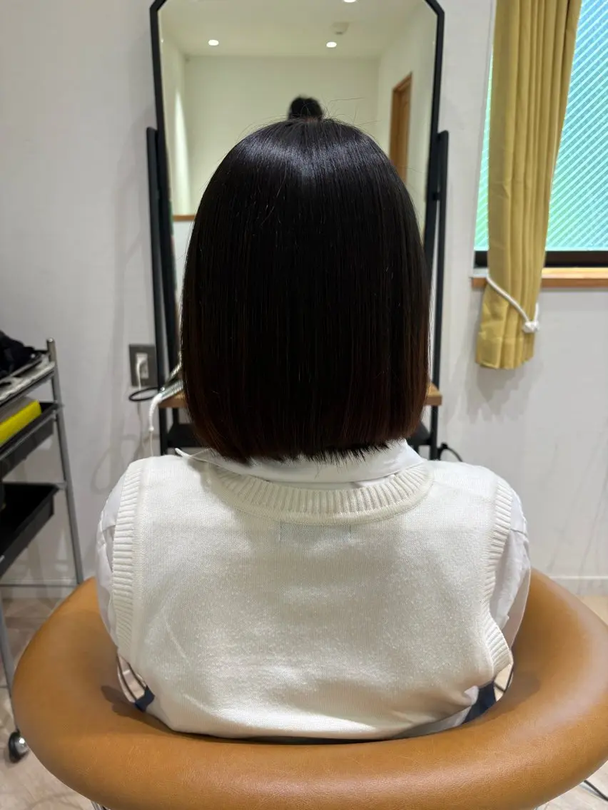 ショート 縮毛矯正 Londnaitre /Miriaのヘアスタイル