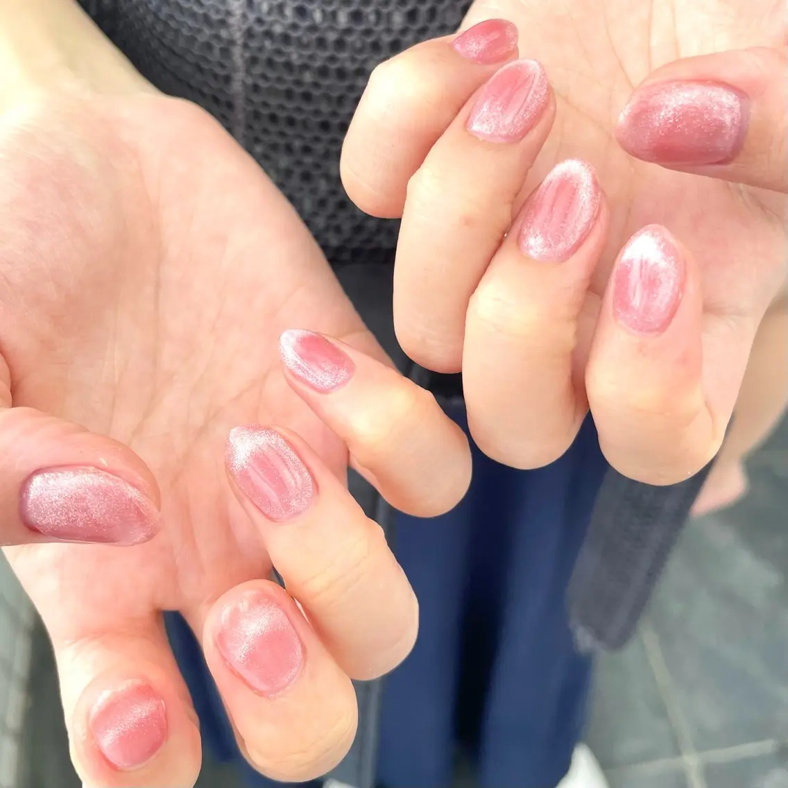 ネイル ジェルネイル マグネットネイル ハンドネイル Nail ヌシん家 AKANEのネイルデザイン