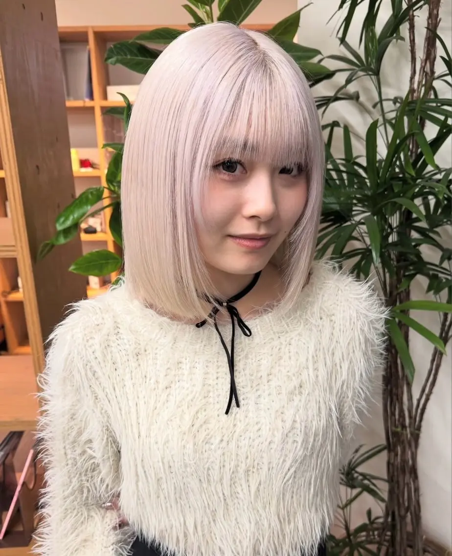 ミディアム カラー ブリーチ 🦄カラーモデル 募集中🦄ちえみのヘアスタイル