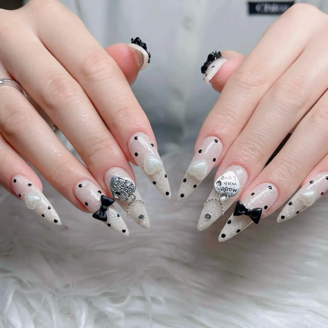 ネイル フットネイル フレンチネイル グラデーション 韓国ネイル ロングネイル ハンドネイル Hani Nail Salonのネイルデザイン